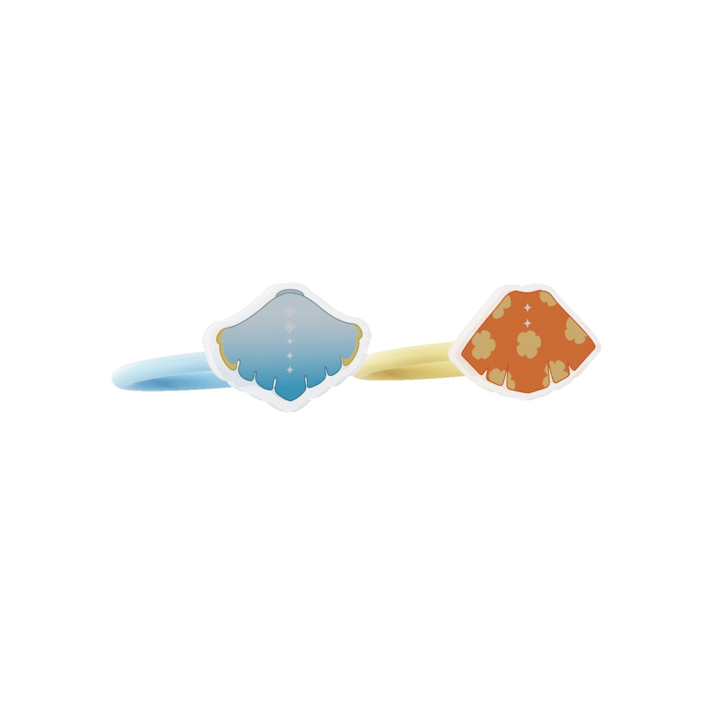 Acrylic Cape Hair Ties