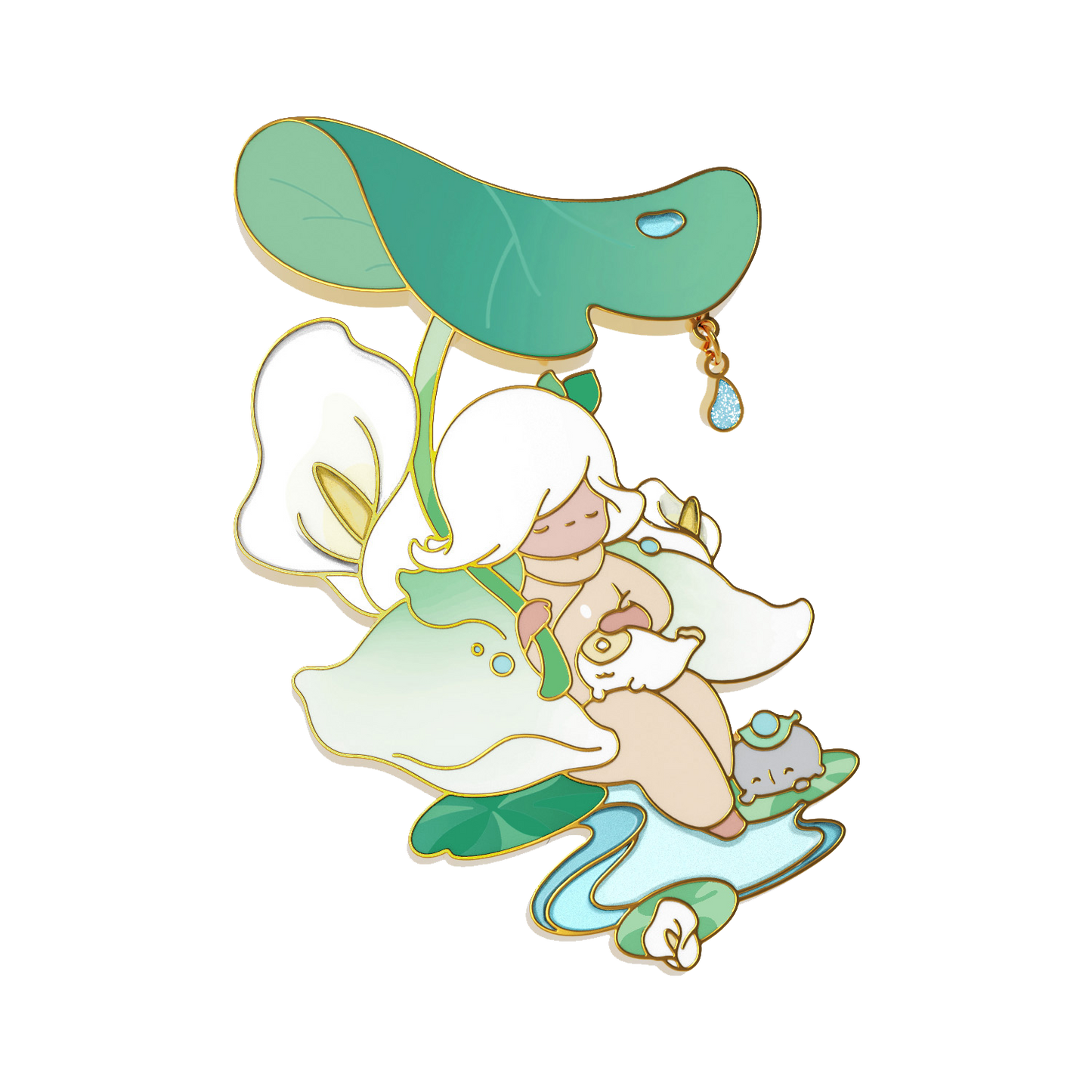 Bloom Arum Lily Pin
