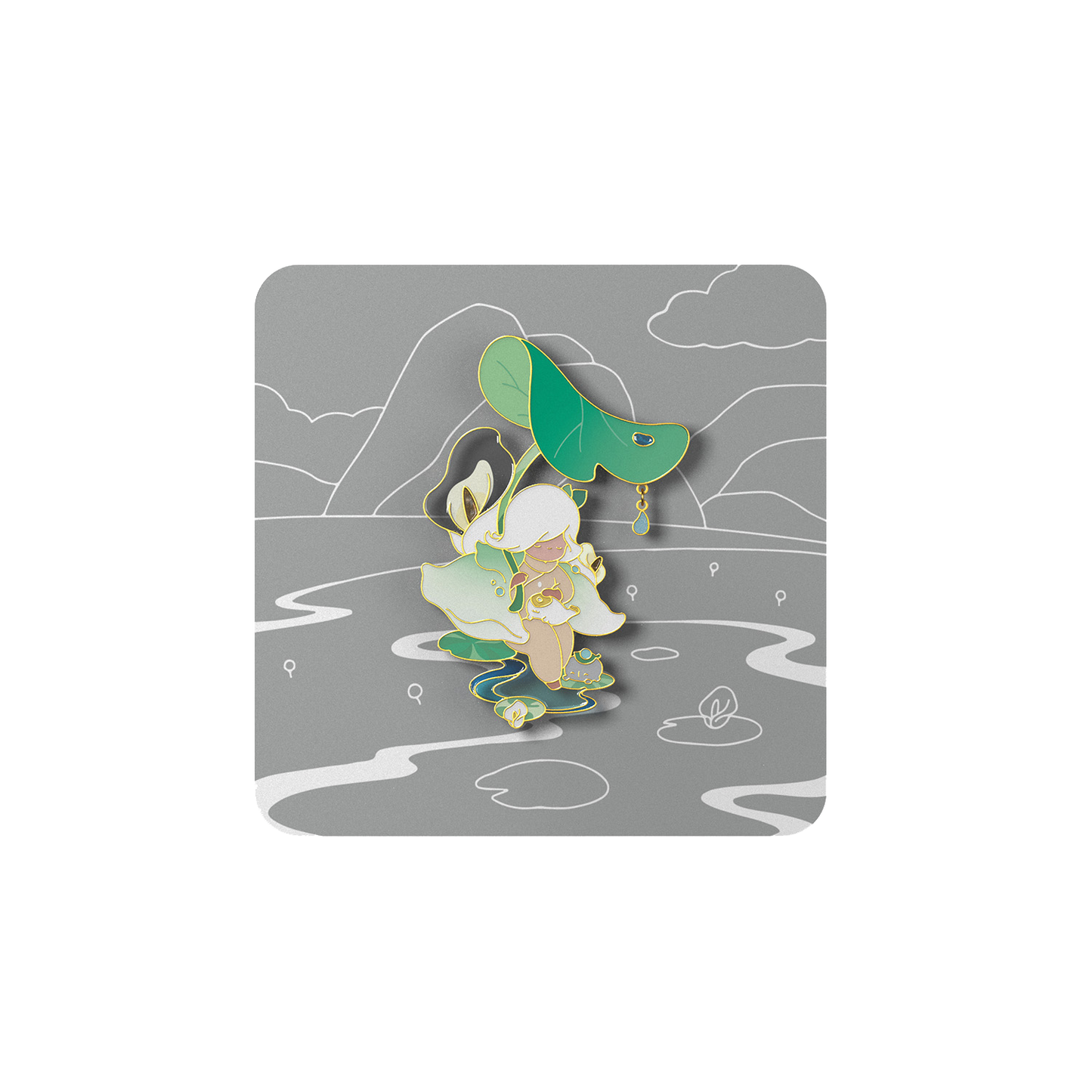 Bloom Arum Lily Pin