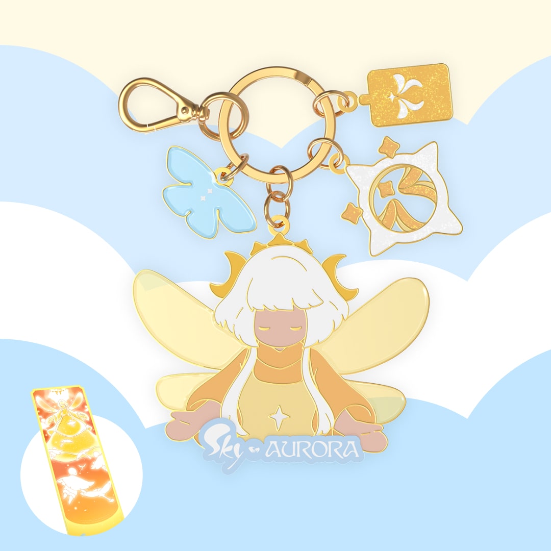 Sky x AURORA Keychain