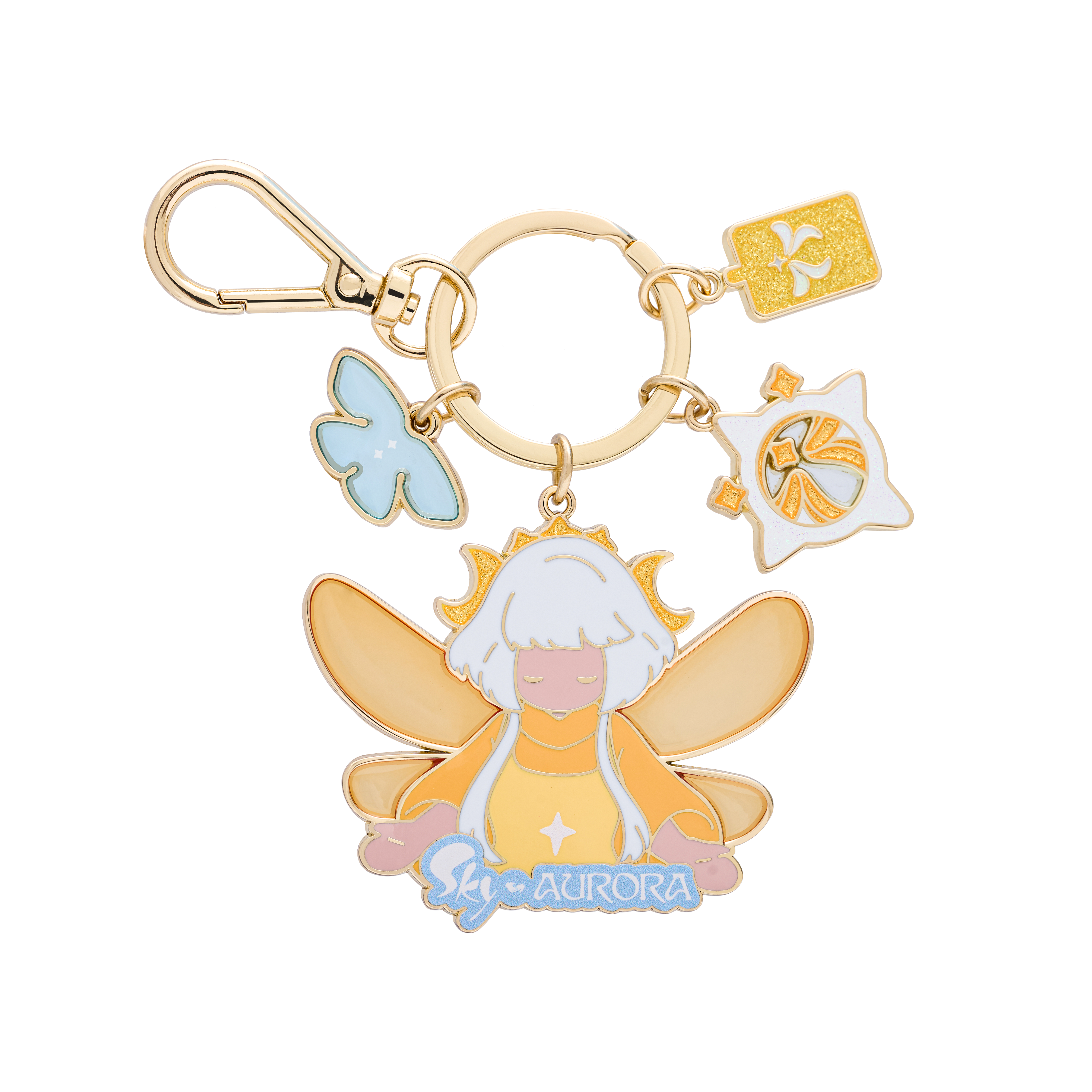 sky星を紡ぐ子どもたち キーホルダー AURORA キズナアイ Sky x AURORA Keychain – thatskyshop