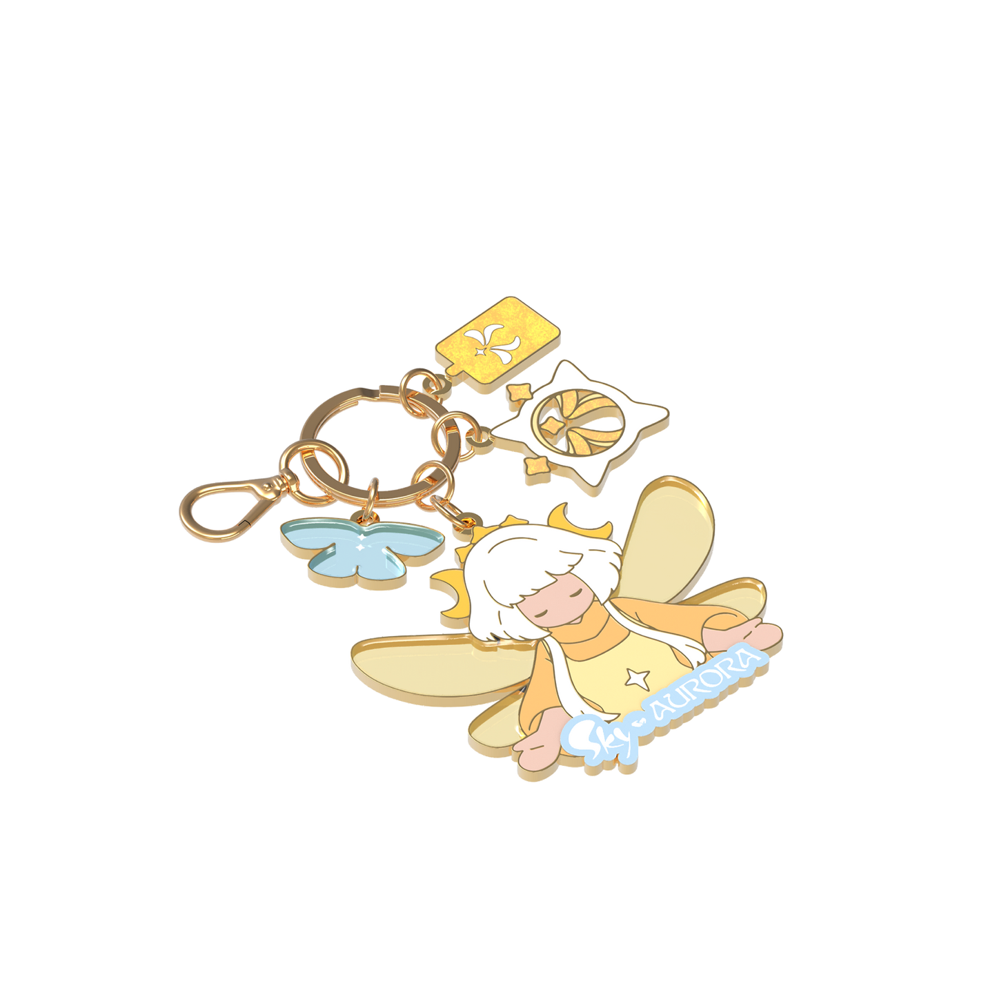 Sky x AURORA Keychain