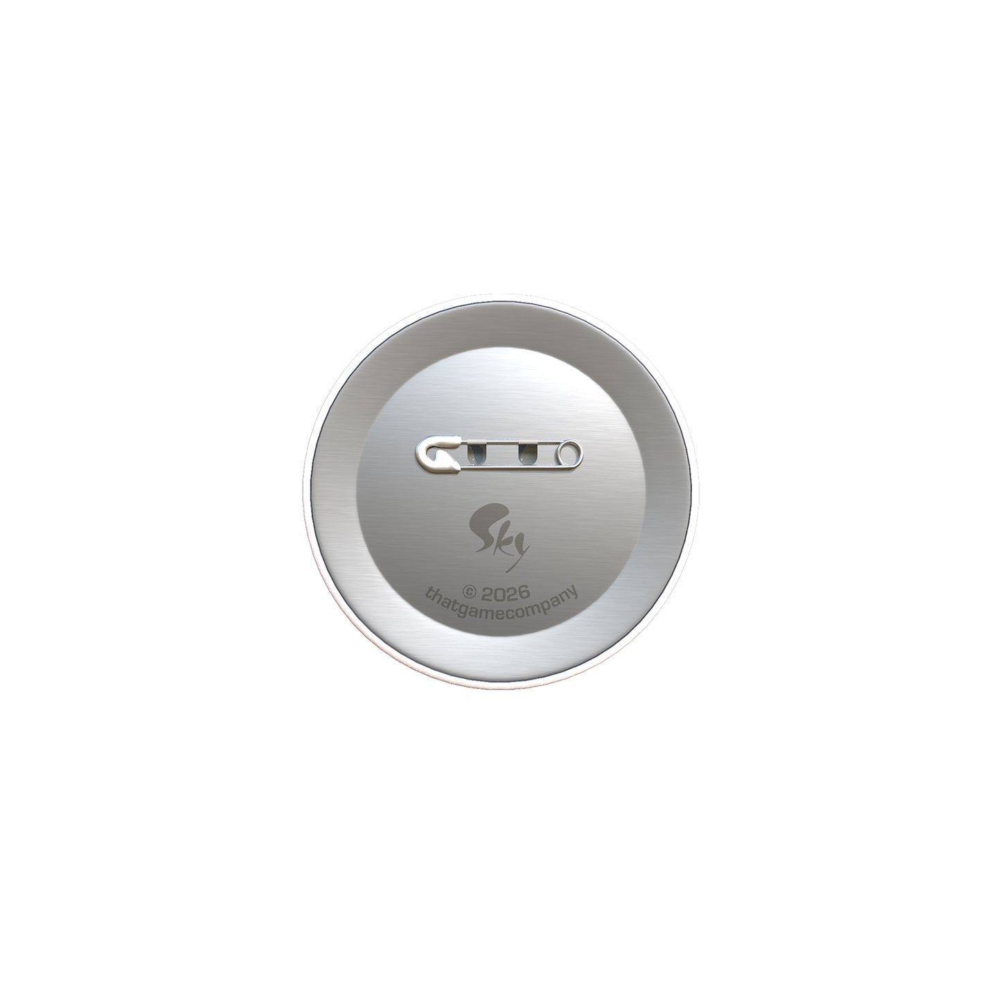 Sky Cookie Button Pin - Bunny
