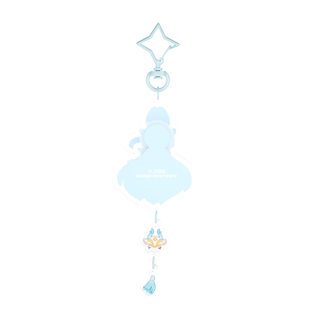 Sky Acrylic Wobbly Keychain - Season of the Nine-Colored Deer
