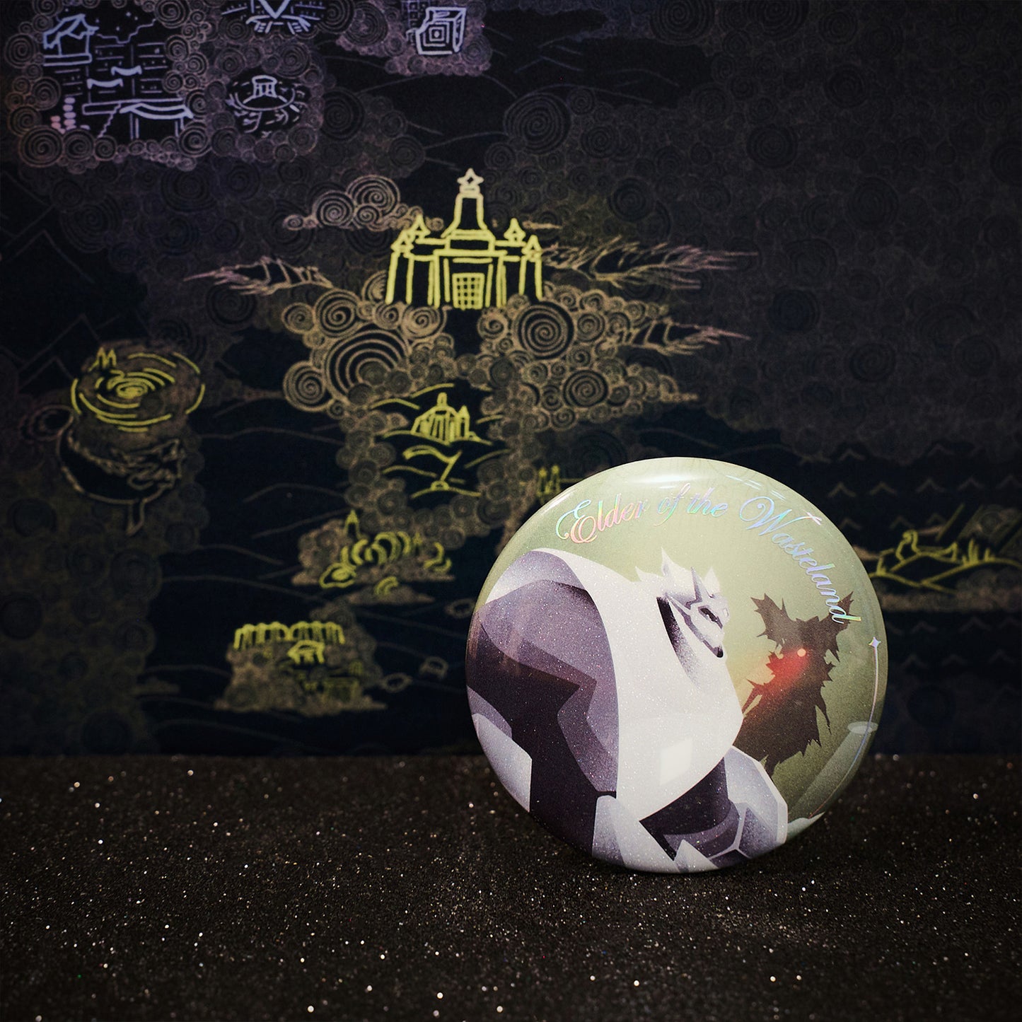 Elder Button Pin