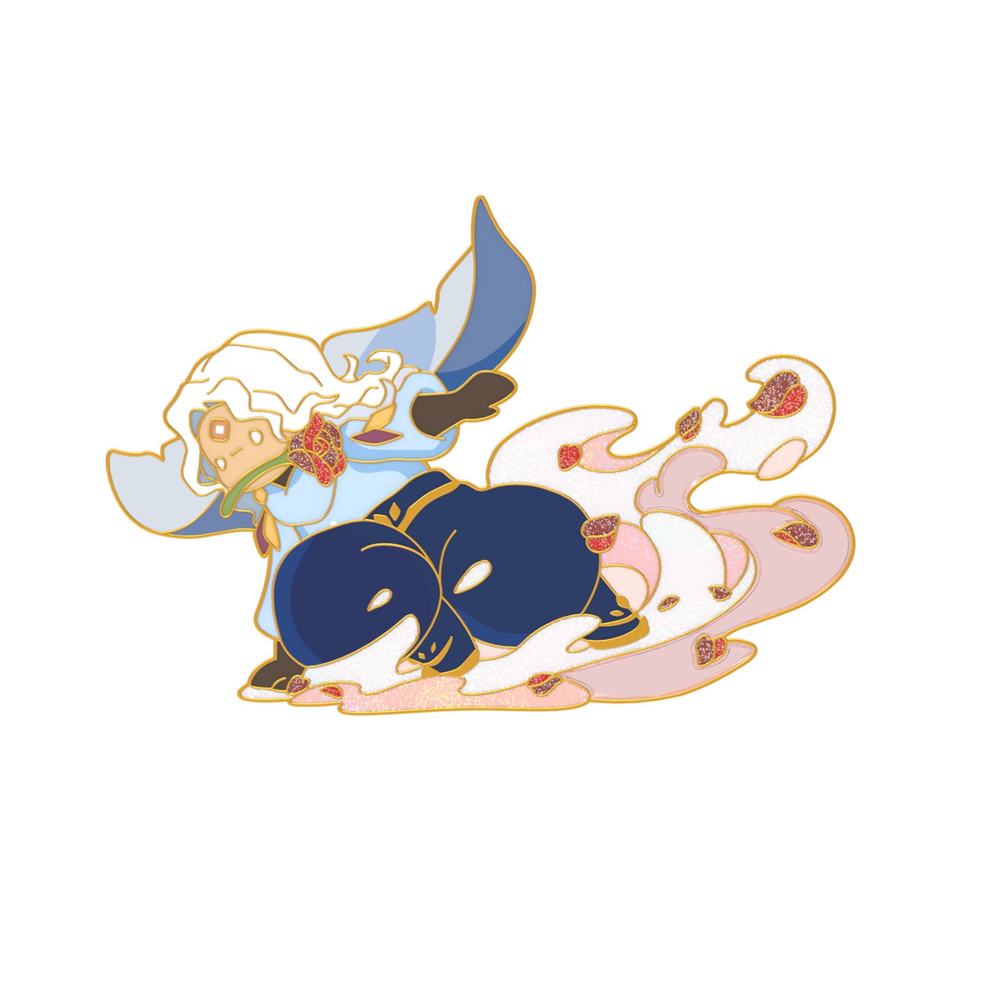 Rose Petal Pin