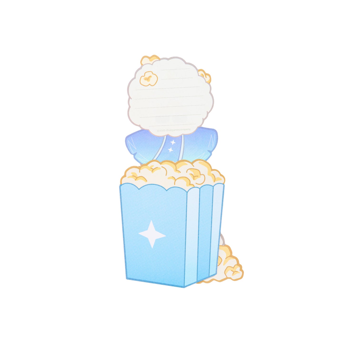 Sky Popcorn Pull-out Collectible Card