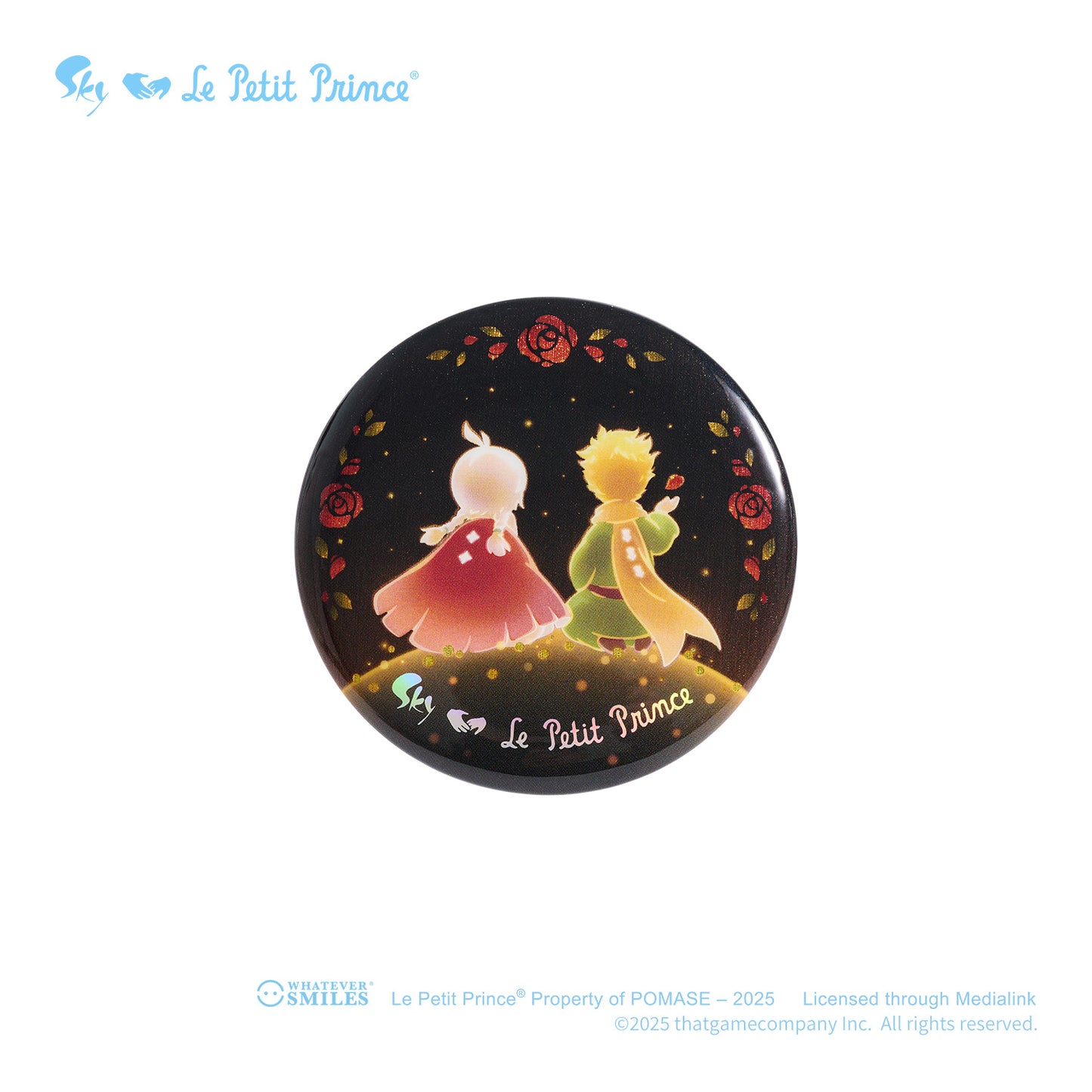 Sky x Le Petit Prince Button Pin I
