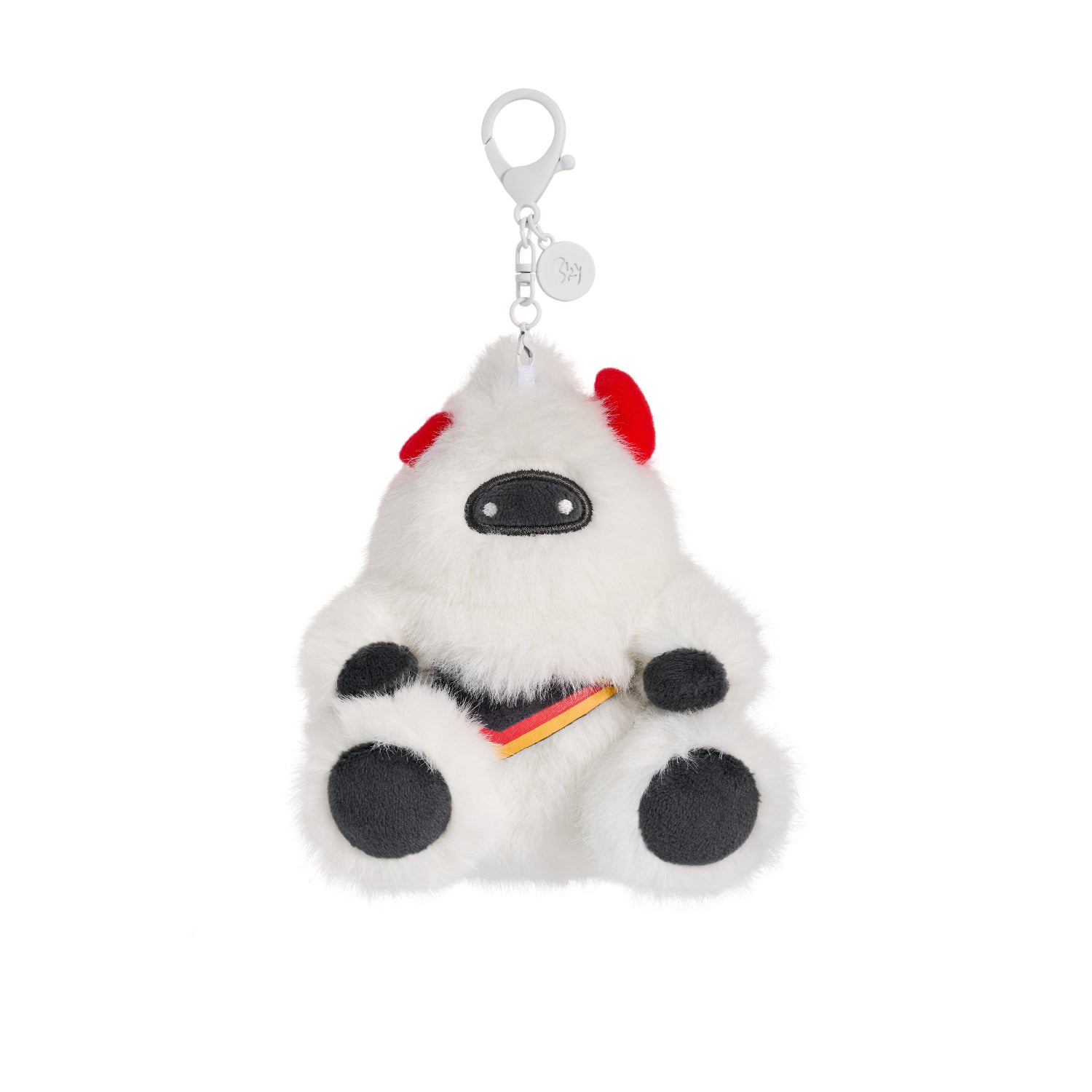 Into a Dream Carnivalぬいぐるみチャーム(シロ) Bearhug Hermit Spirit Plush Keychain Charm – thatskyshop