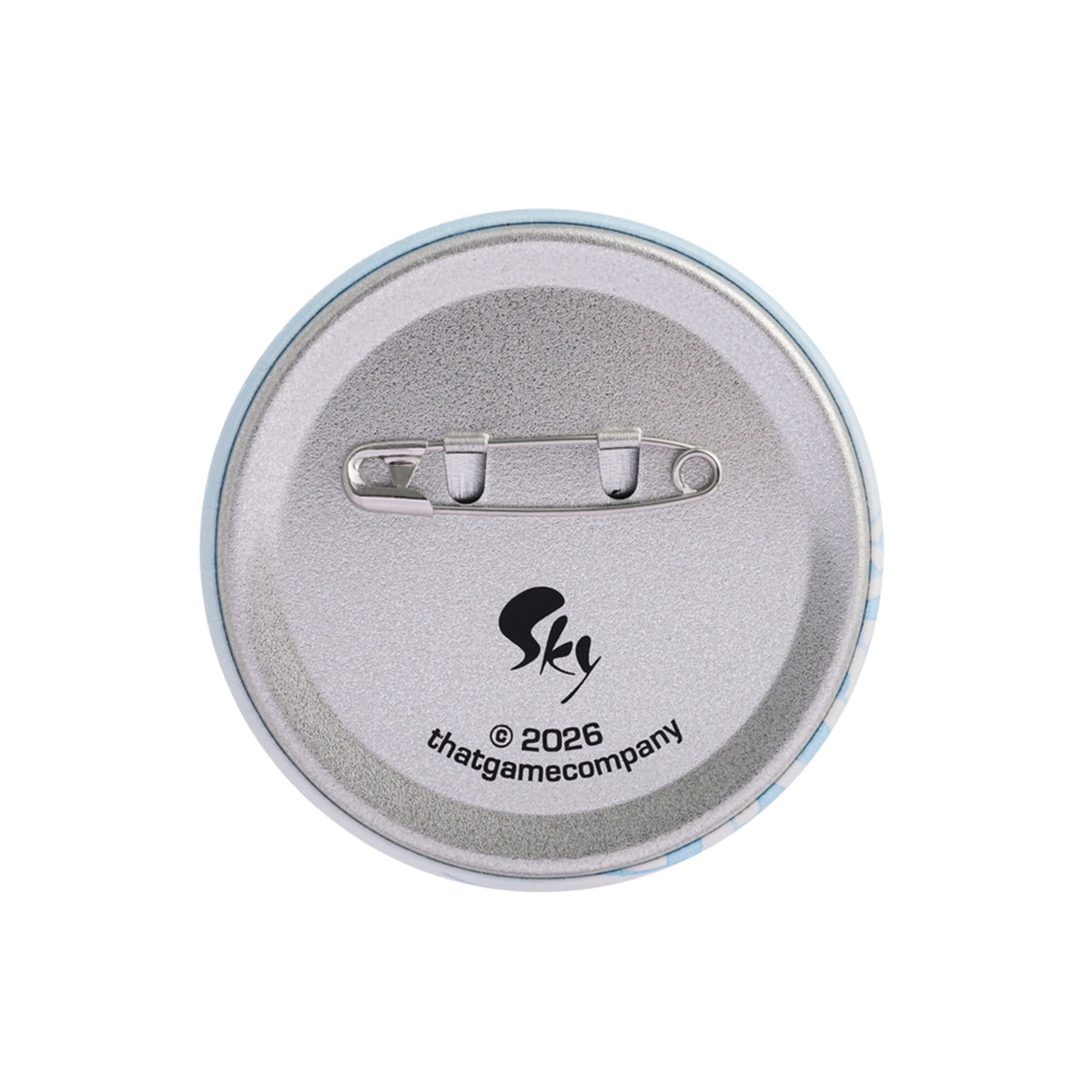 Sky Button Pin - Light and Ripples