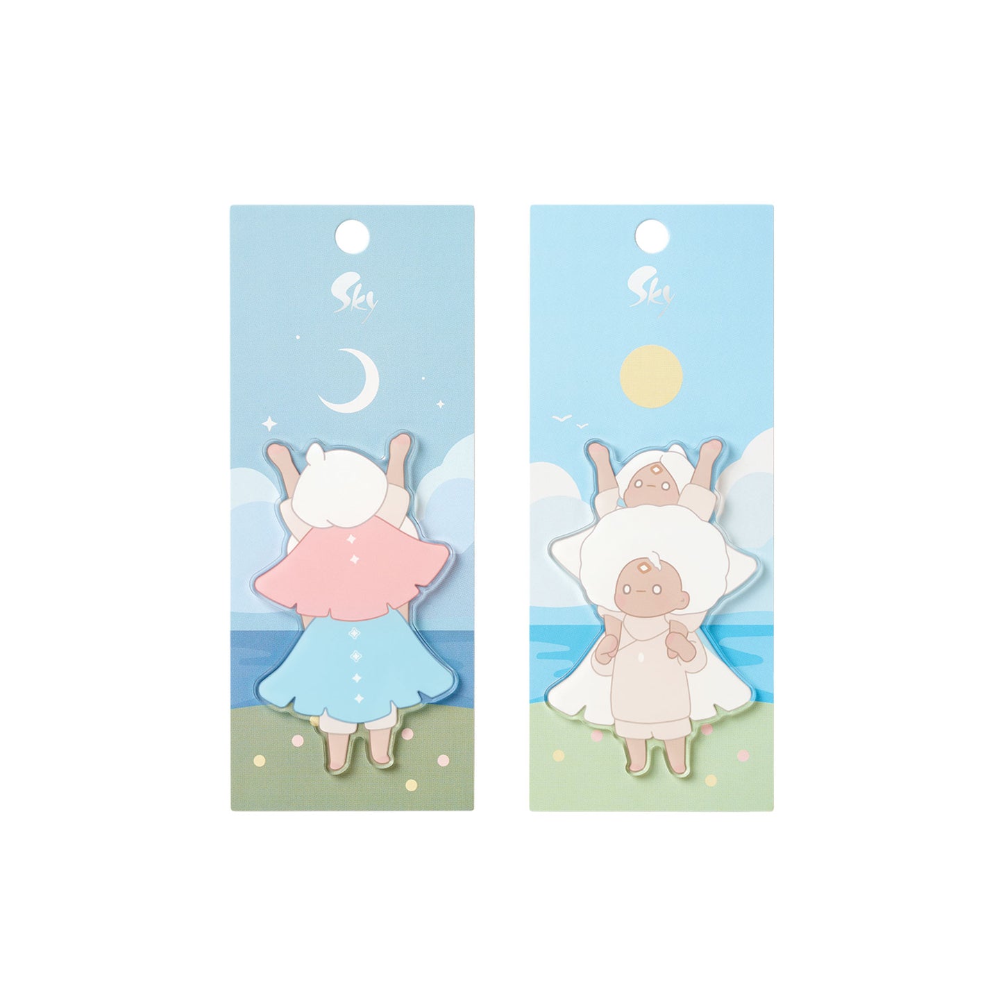 Friendship Acrylic Sticker - Piggyback