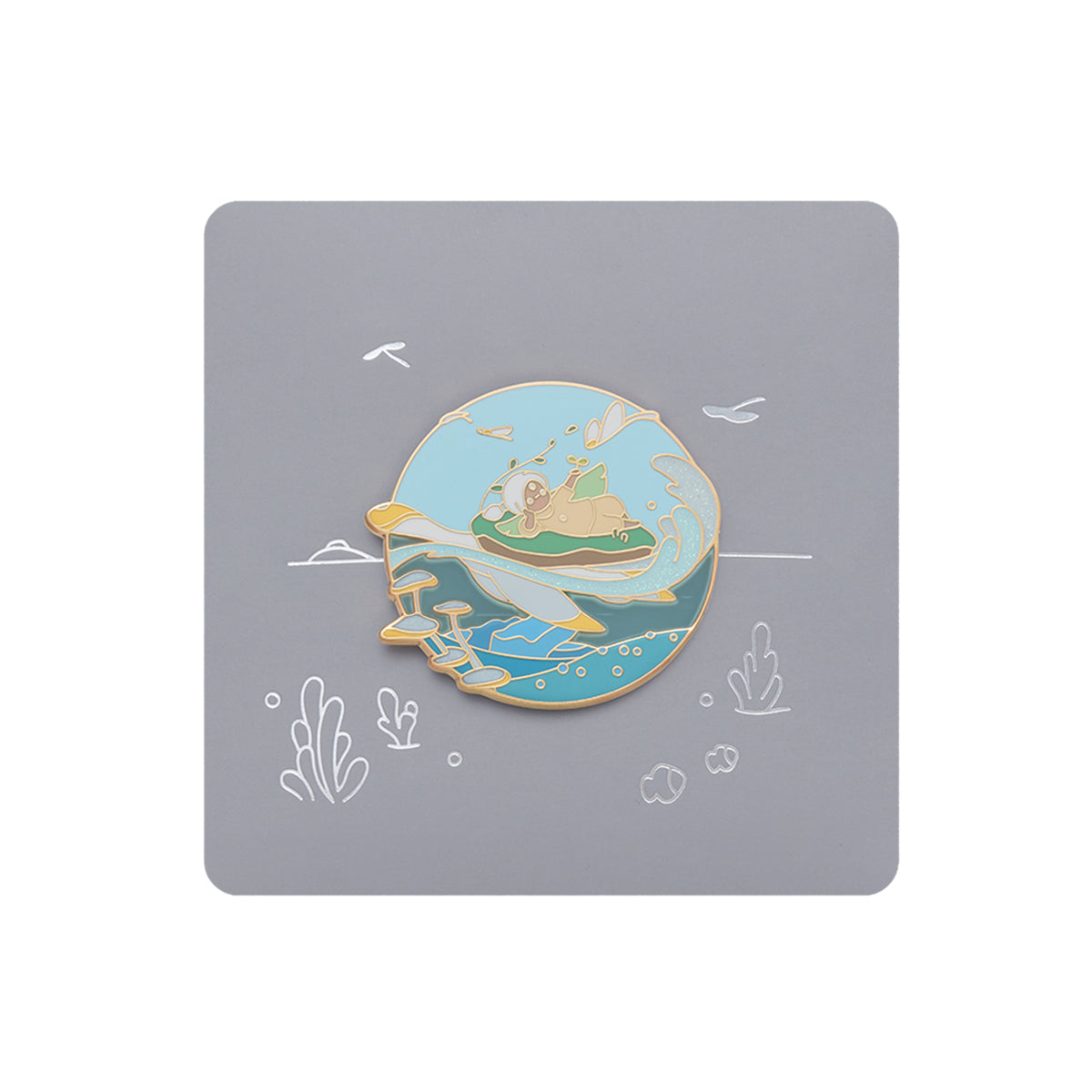 Nature Turtle Pin