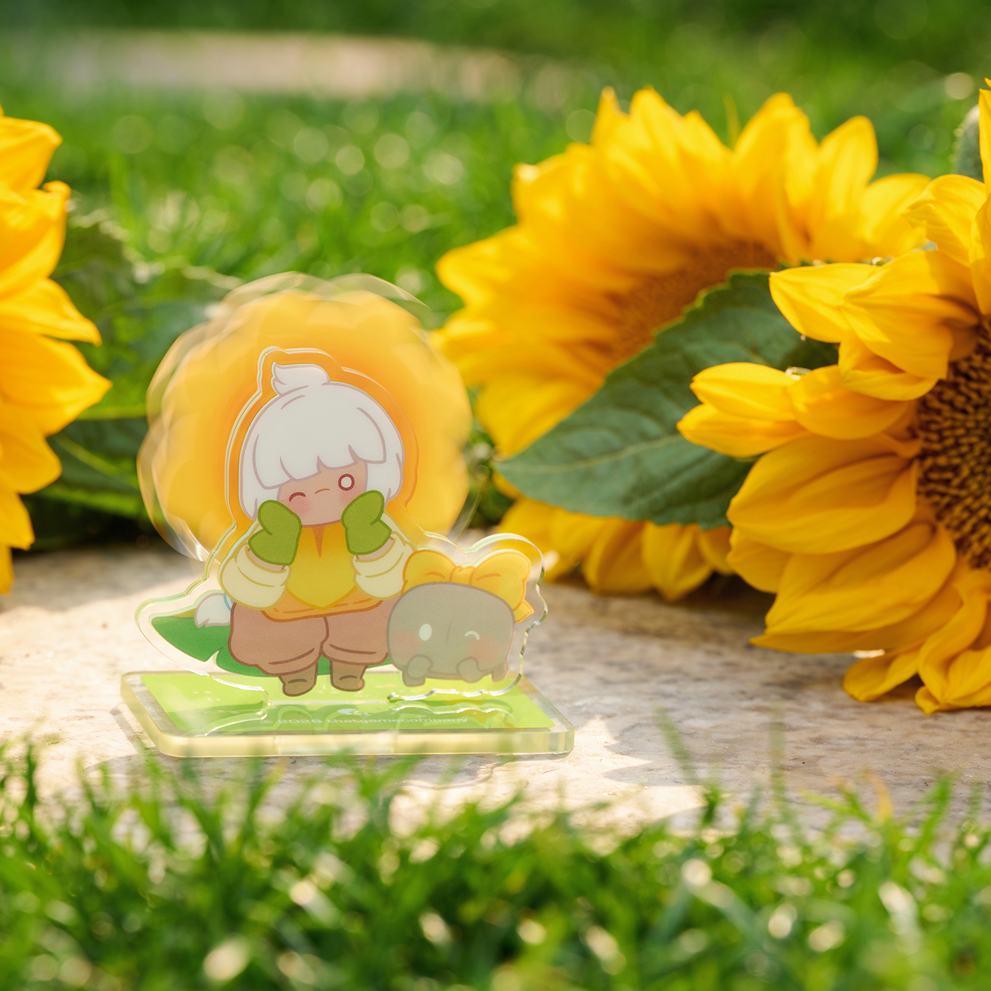 Sky Rotating Acrylic Stand - Sunflower
