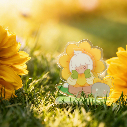Sky Rotating Acrylic Stand - Sunflower