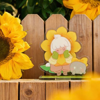 Sky Rotating Acrylic Stand - Sunflower