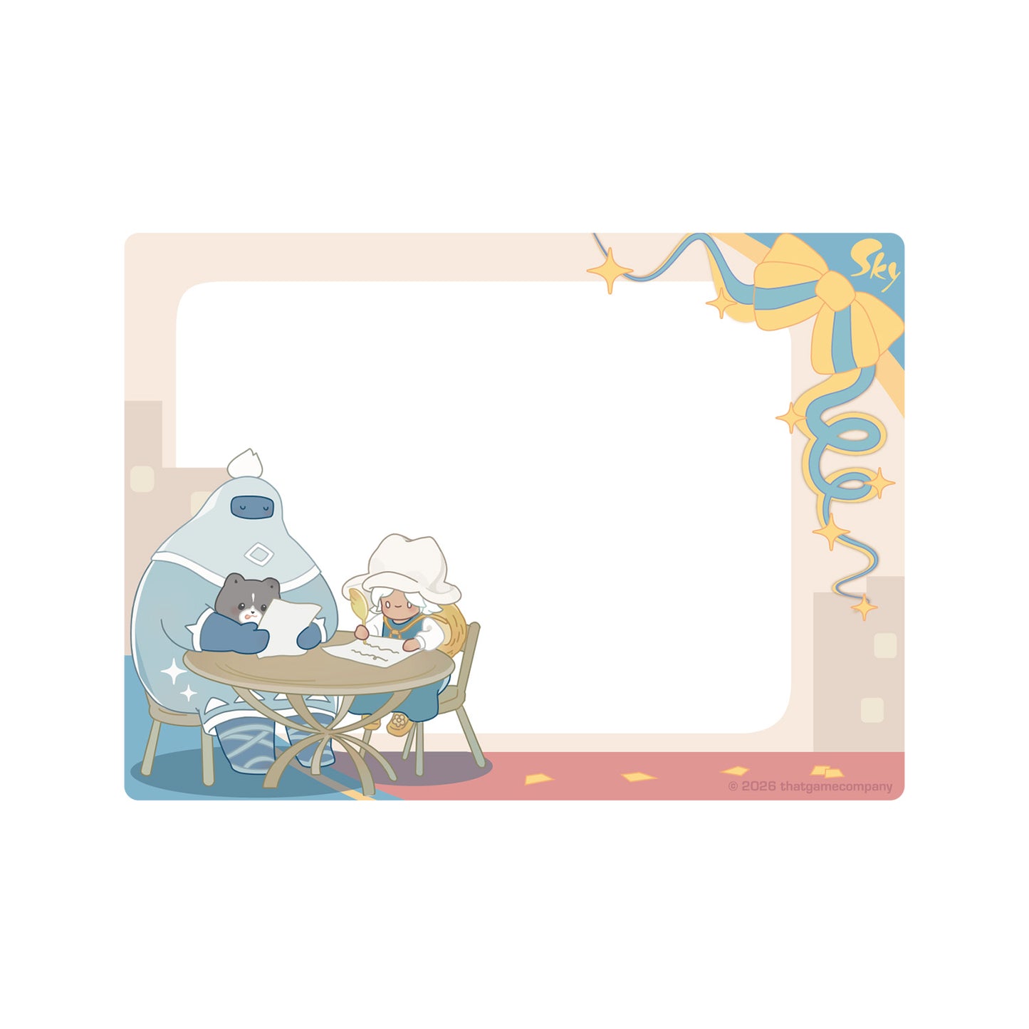 Sky Clear Card - Letters (Free Gift)