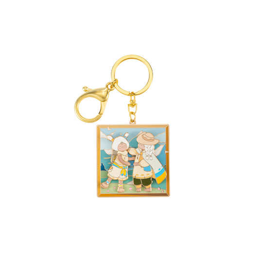 Moments Side Hug Keychain