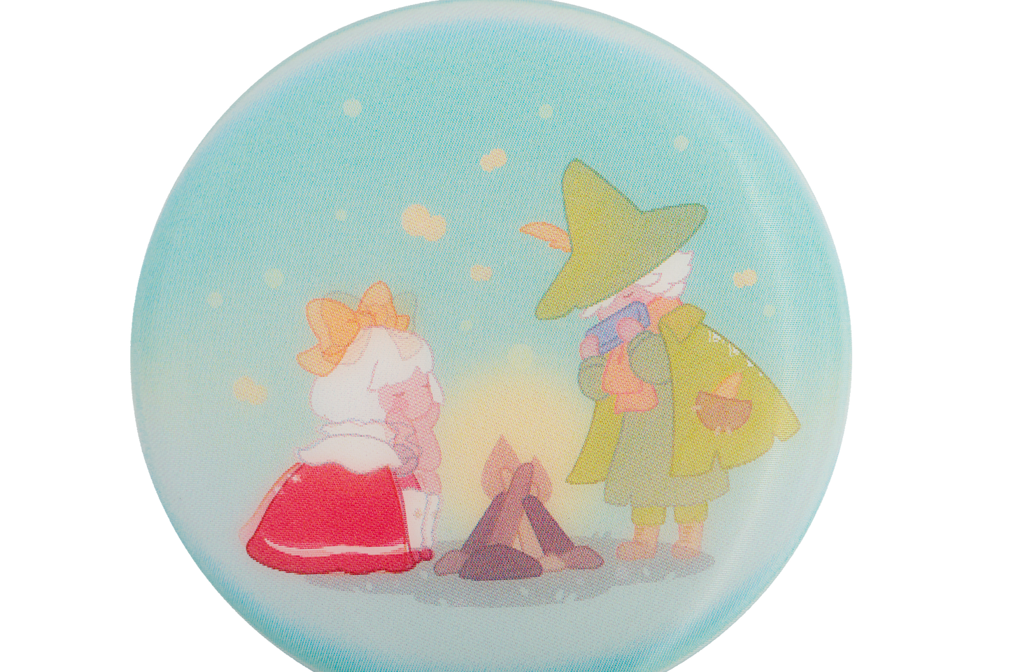 Sky x Moomin Lenticular Button Pin