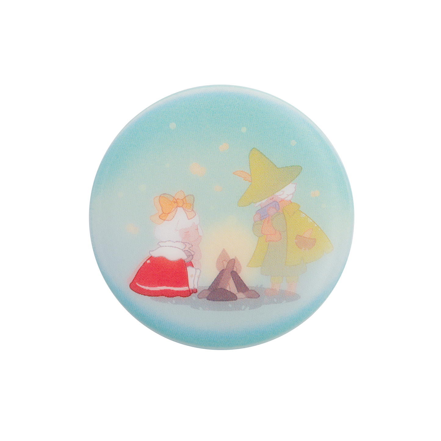 Sky x Moomin Lenticular Button Pin