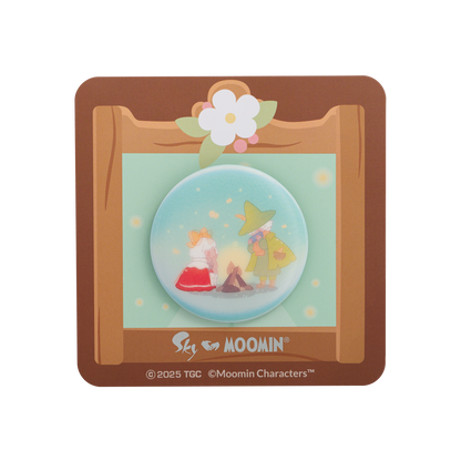 Sky x Moomin Lenticular Button Pin