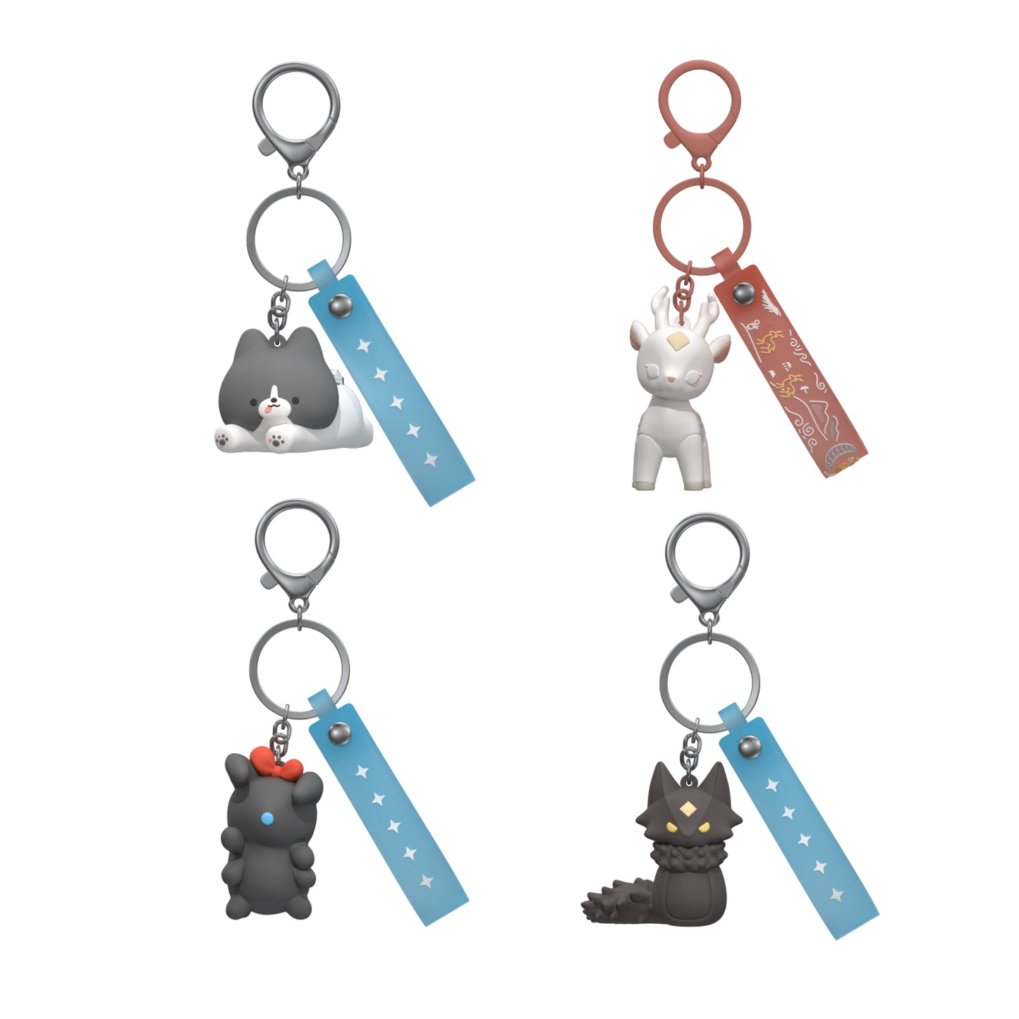 Sky Figurine Keychain