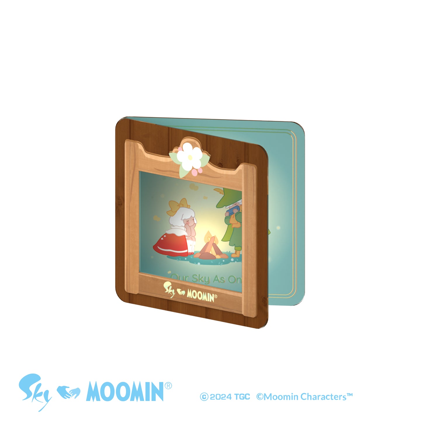 Sky x Moomin Photo Frame Postcard