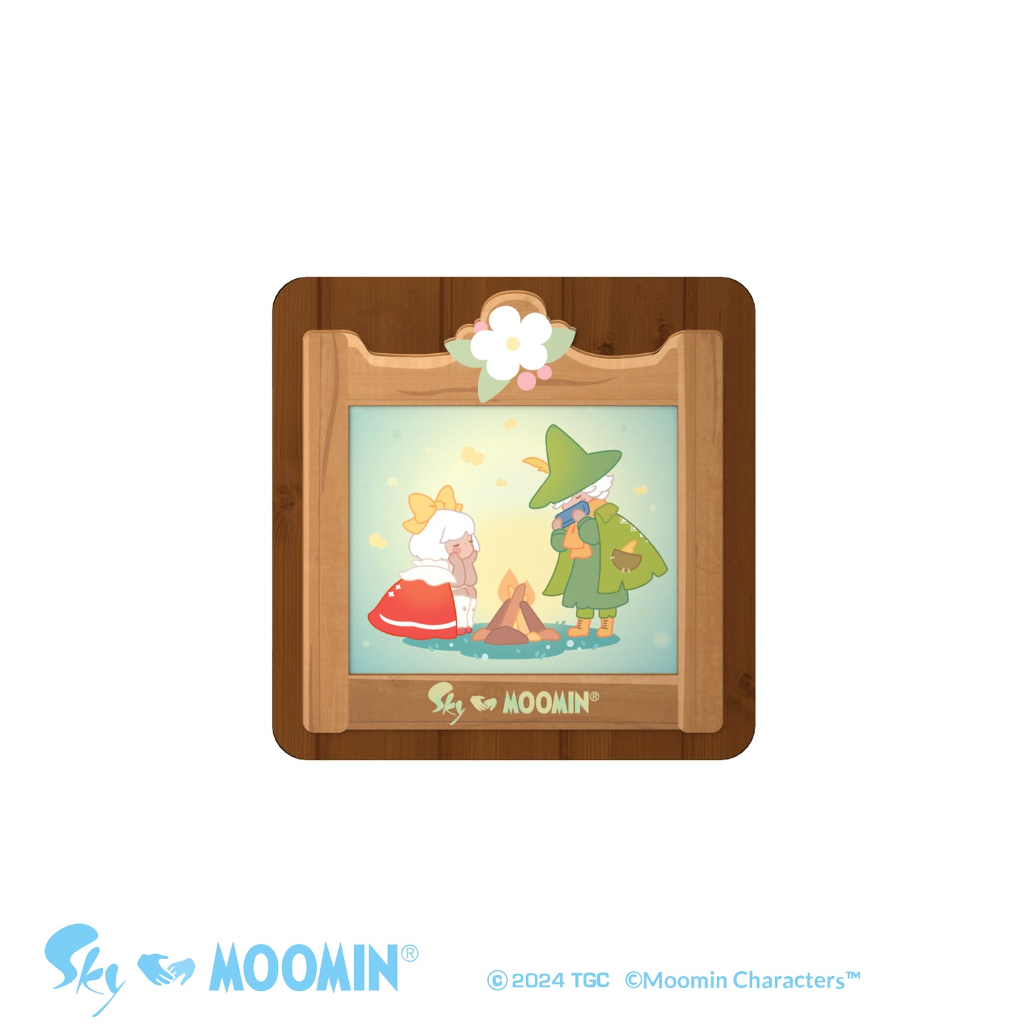 Sky x Moomin Photo Frame Postcard