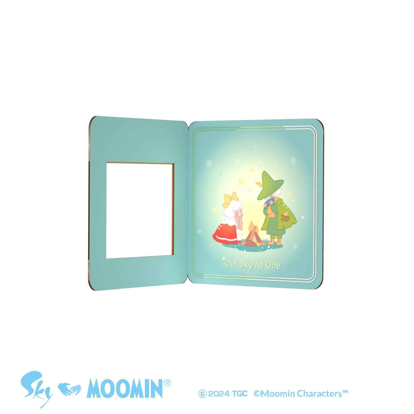 Sky x Moomin Photo Frame Postcard