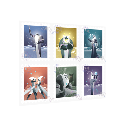 Sky Stamp Stickers - Elders