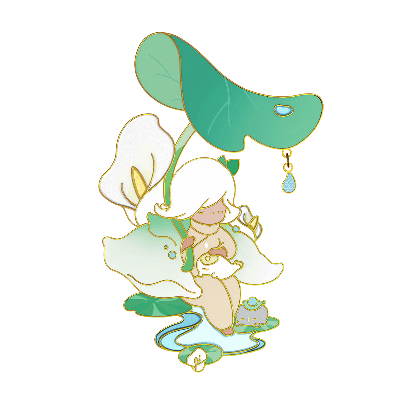 Bloom Arum Lily Pin