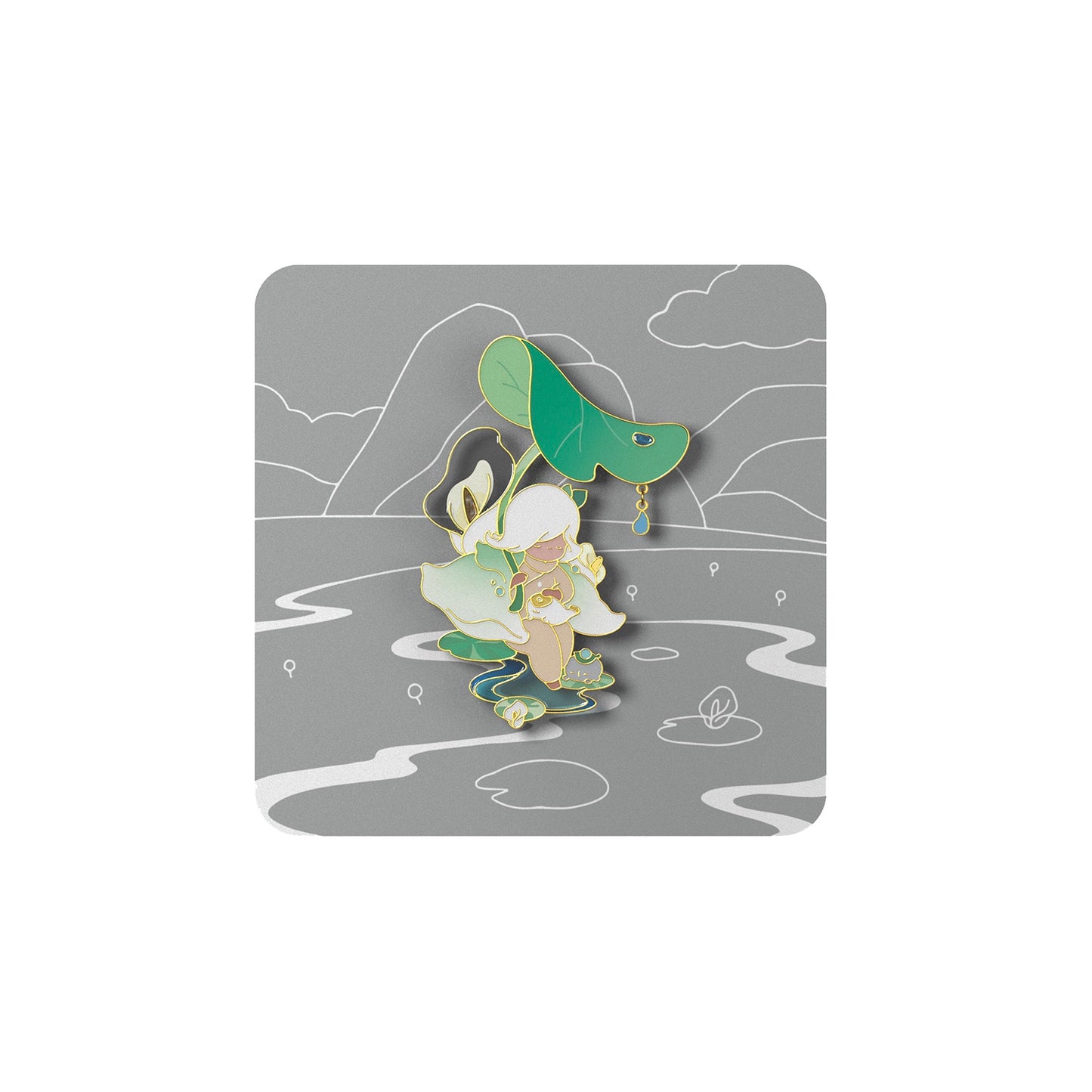 Bloom Arum Lily Pin
