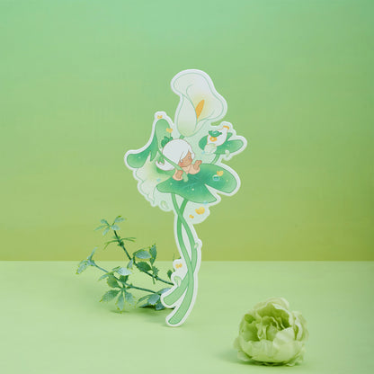 Sky Bloom Fragrance Diffuser Card Set I