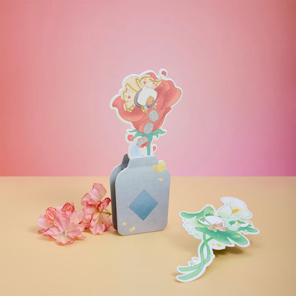 Sky Bloom Fragrance Diffuser Card Set I
