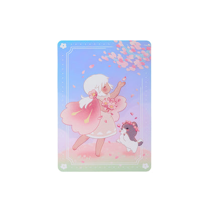 Sky Collectible Card - Cherry Blossom