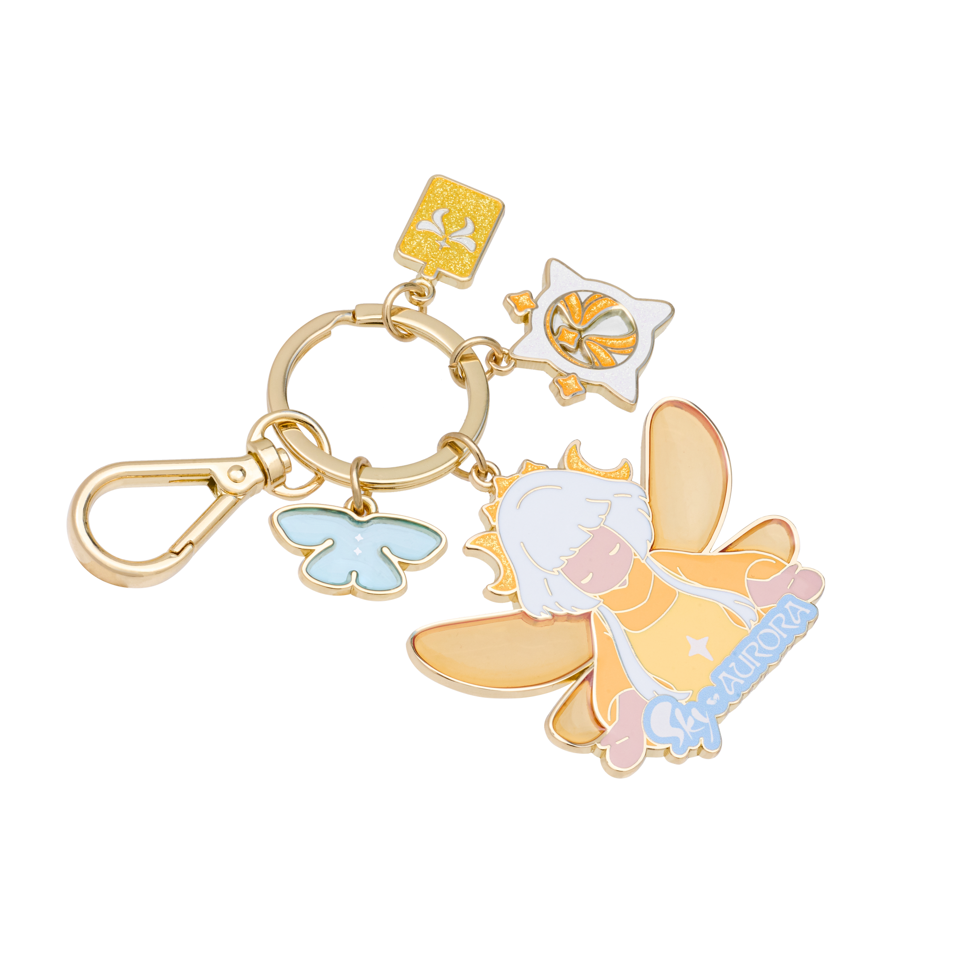 Sky星を紡ぐ子どもたち AURORAキーチェーン Sky x AURORA Keychain – thatskyshop