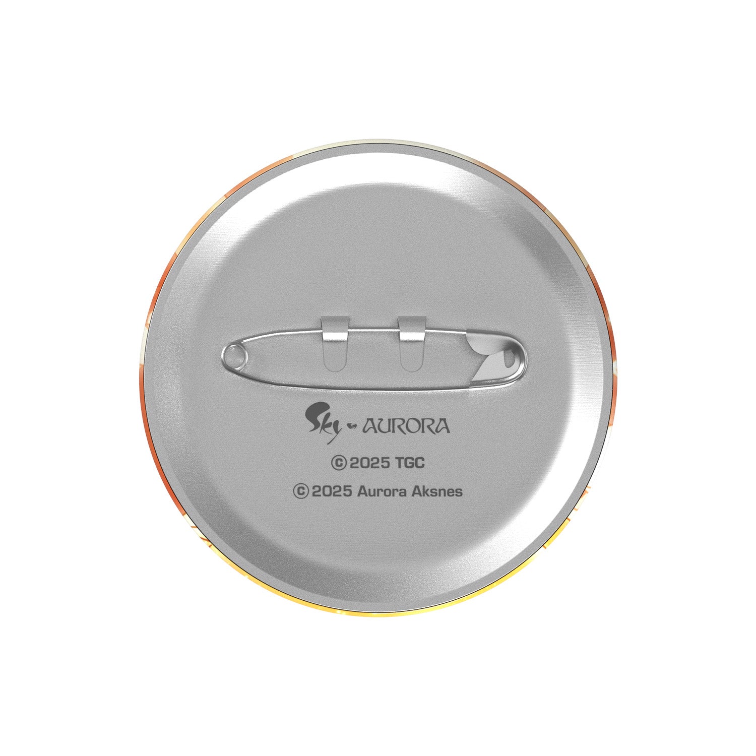 Sky x AURORA Button Pin I – thatskyshop