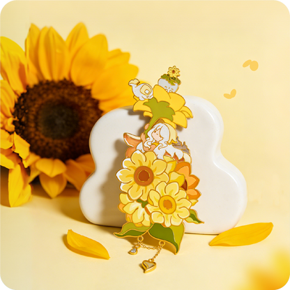 Bloom Sunflower Pin