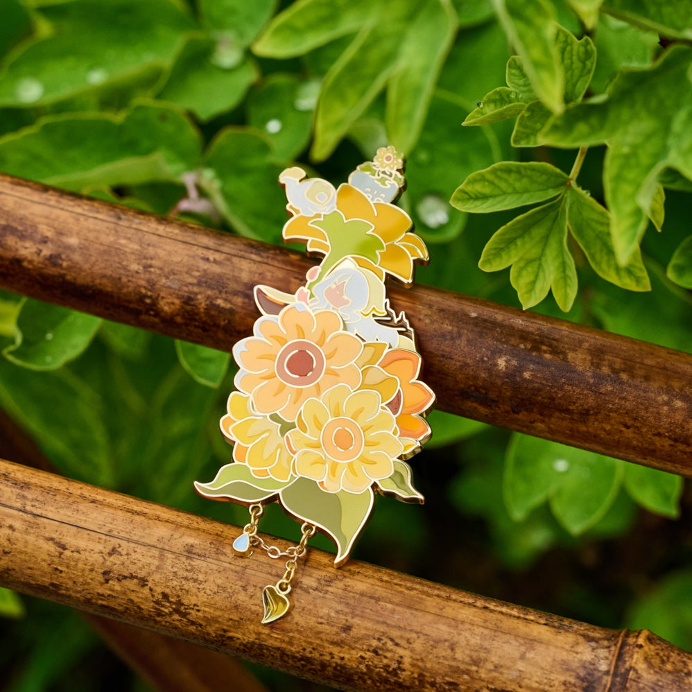 Bloom Sunflower Pin