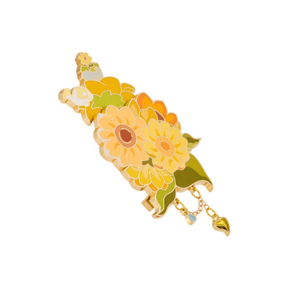Bloom Sunflower Pin