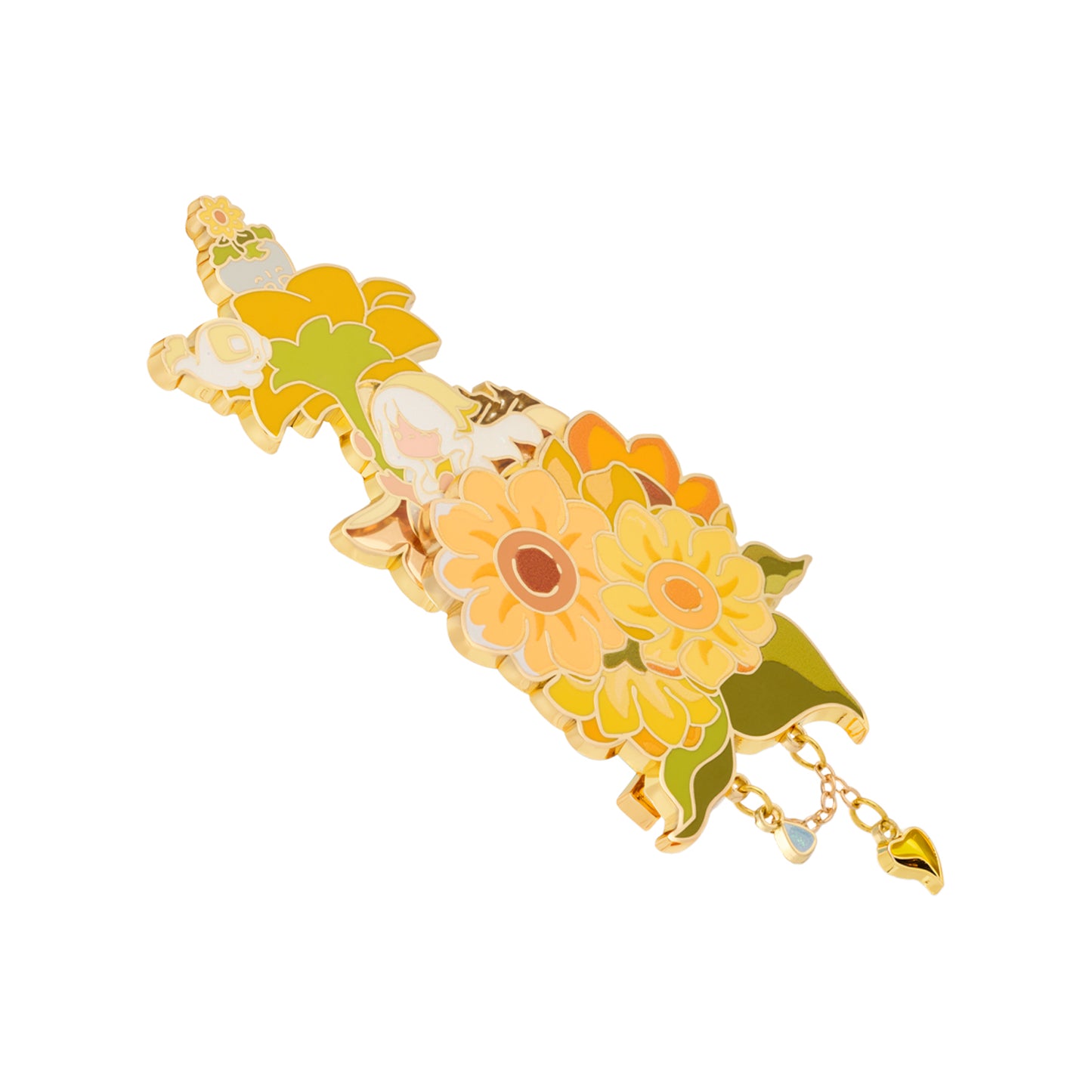Bloom Sunflower Pin