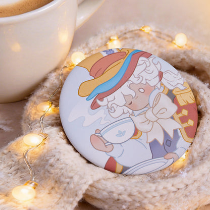 Sky Button Pin - Days of Feast