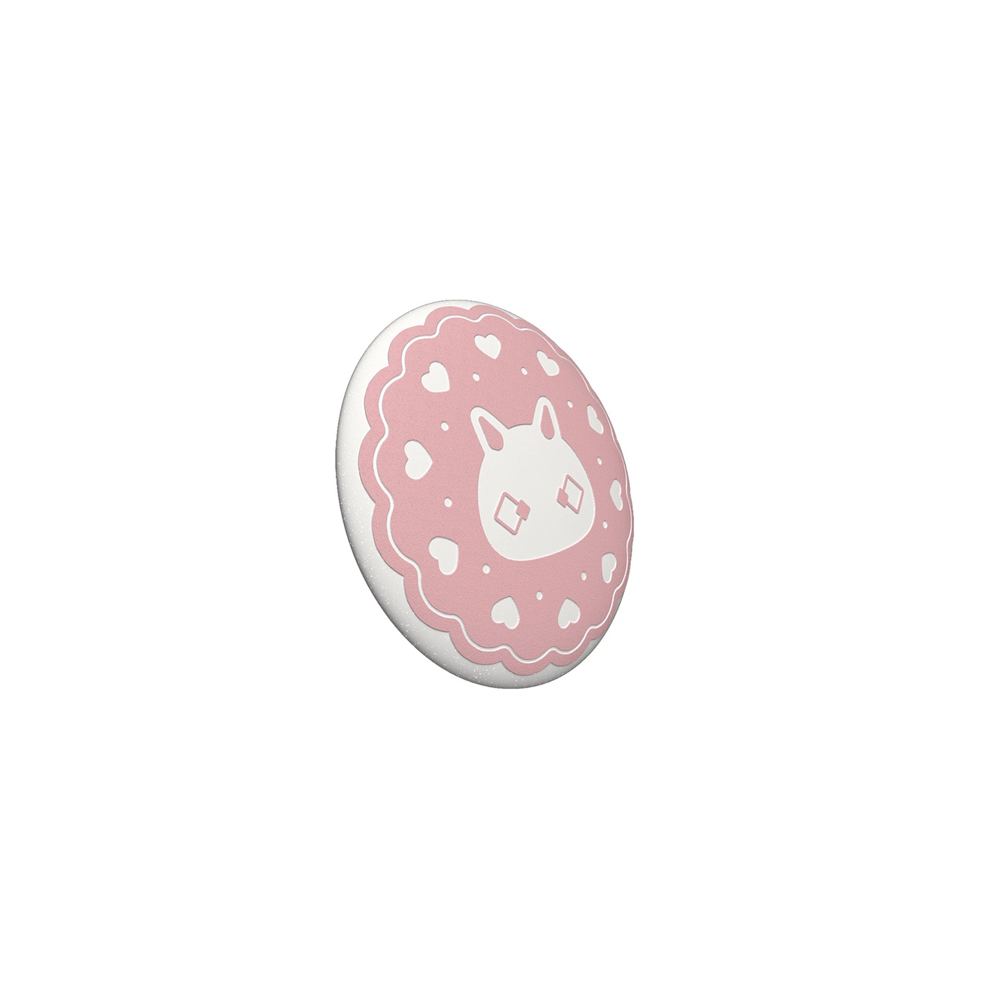 Sky Cookie Button Pin - Bunny