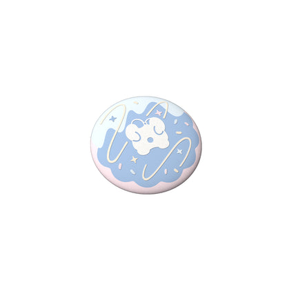 Sky Cookie Button Pin - Dark Dragon