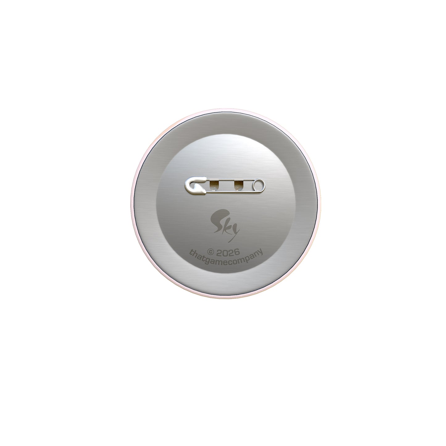 Sky Cookie Button Pin - Jellyfish