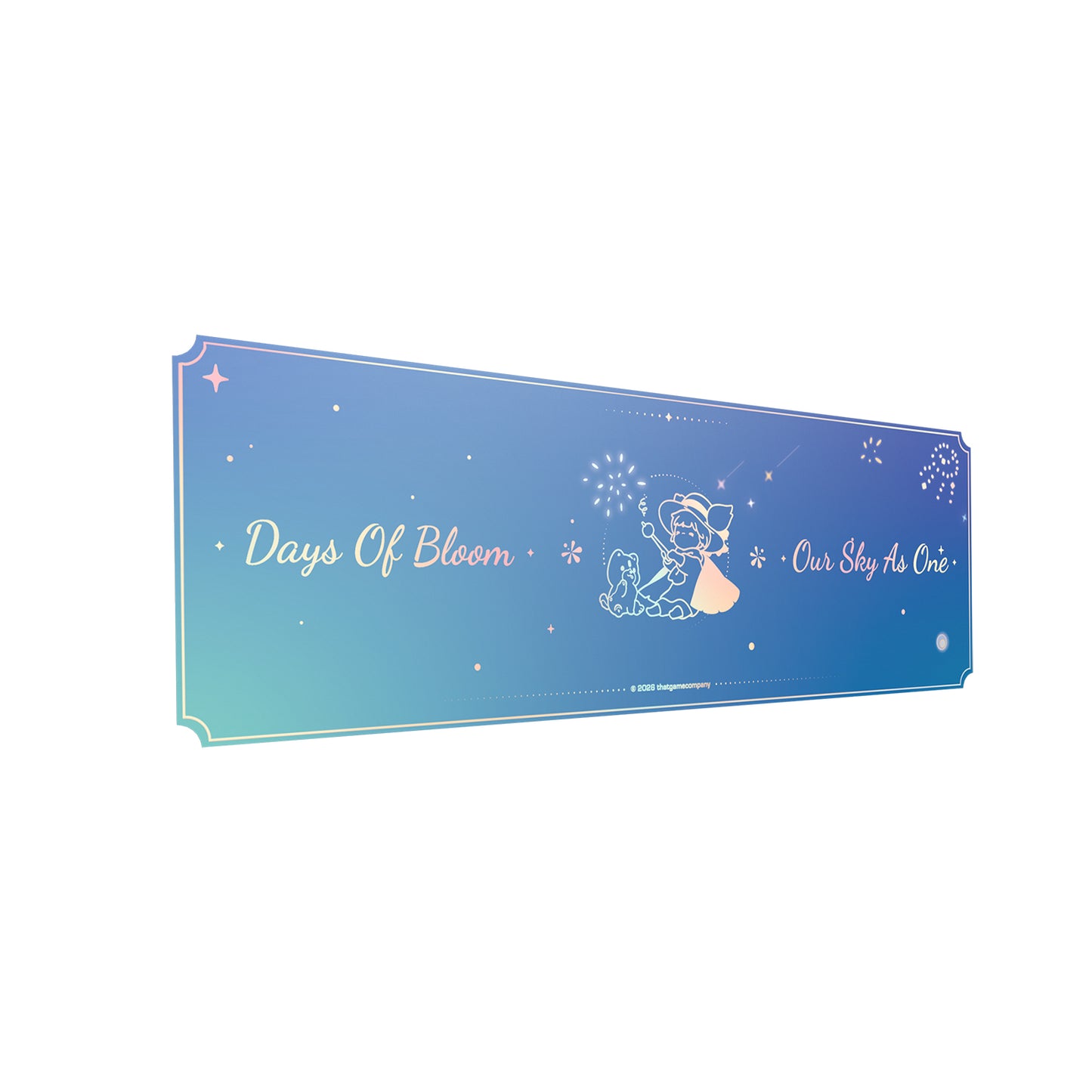 Sky Holographic Ticket - Bonfire Party