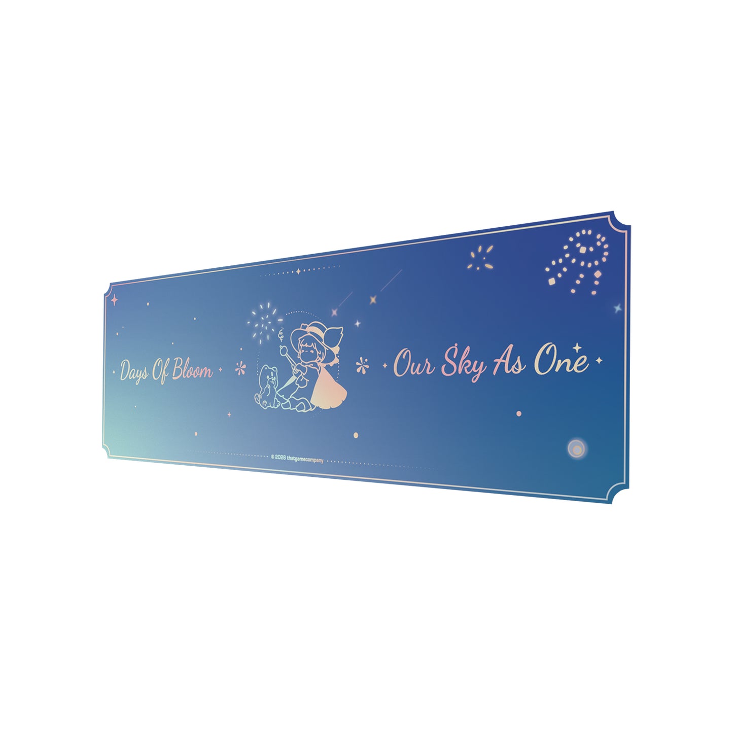 Sky Holographic Ticket - Bonfire Party