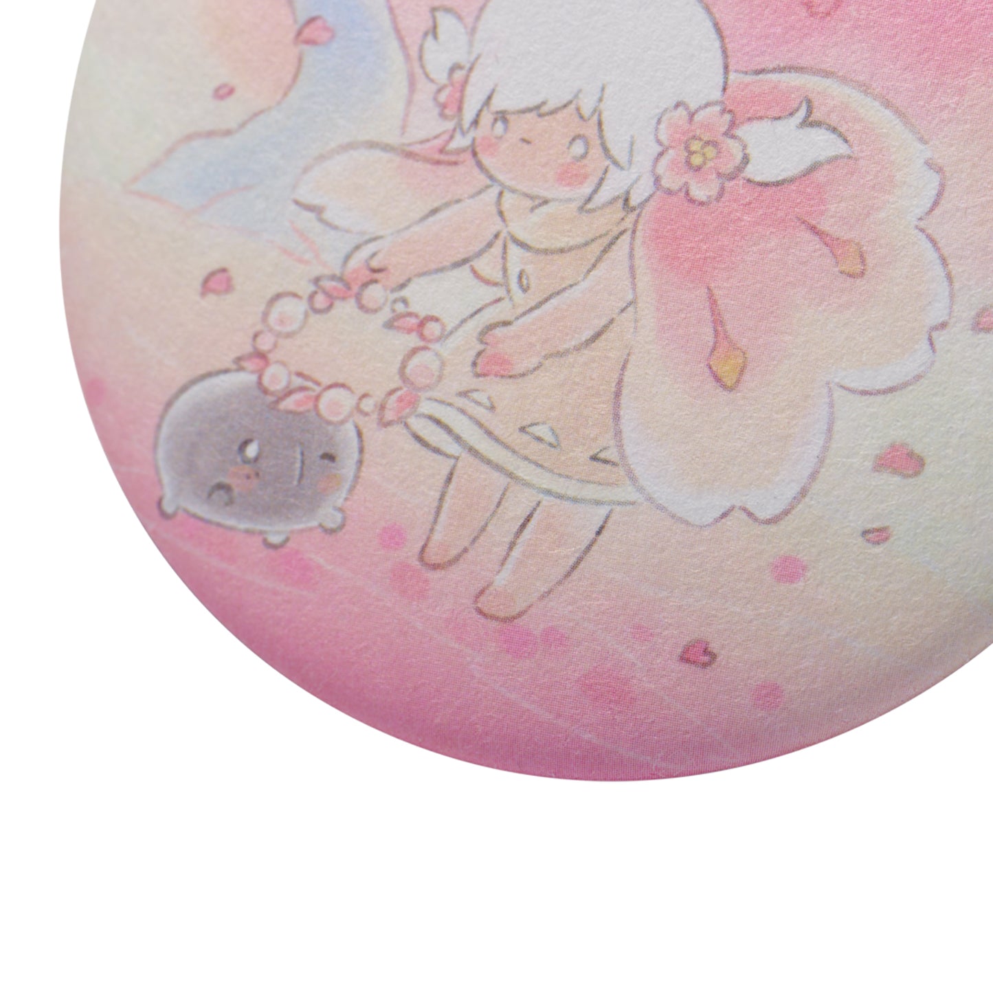 Sky Button Pin - Cherry Blossom