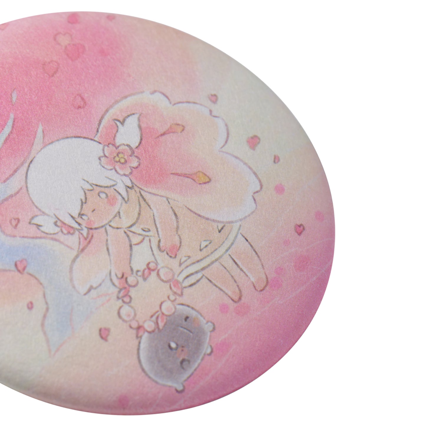 Sky Button Pin - Cherry Blossom
