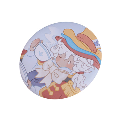 Sky Button Pin - Days of Feast