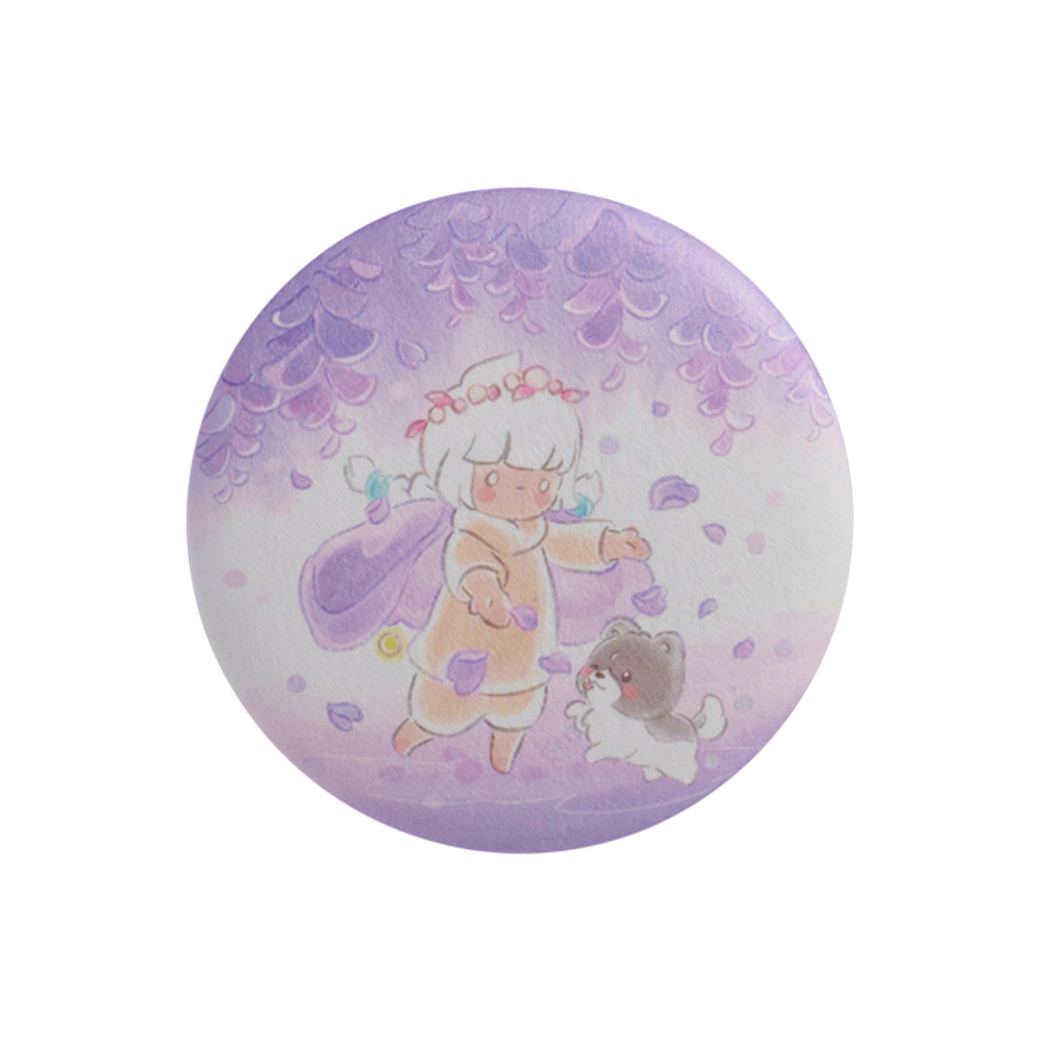 Sky Button Pin - Wisteria – thatskyshop
